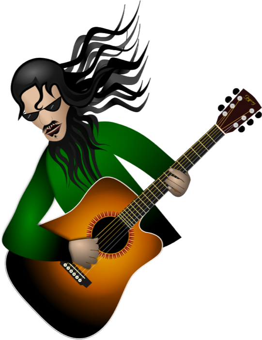 free clipart guitar player - photo #33