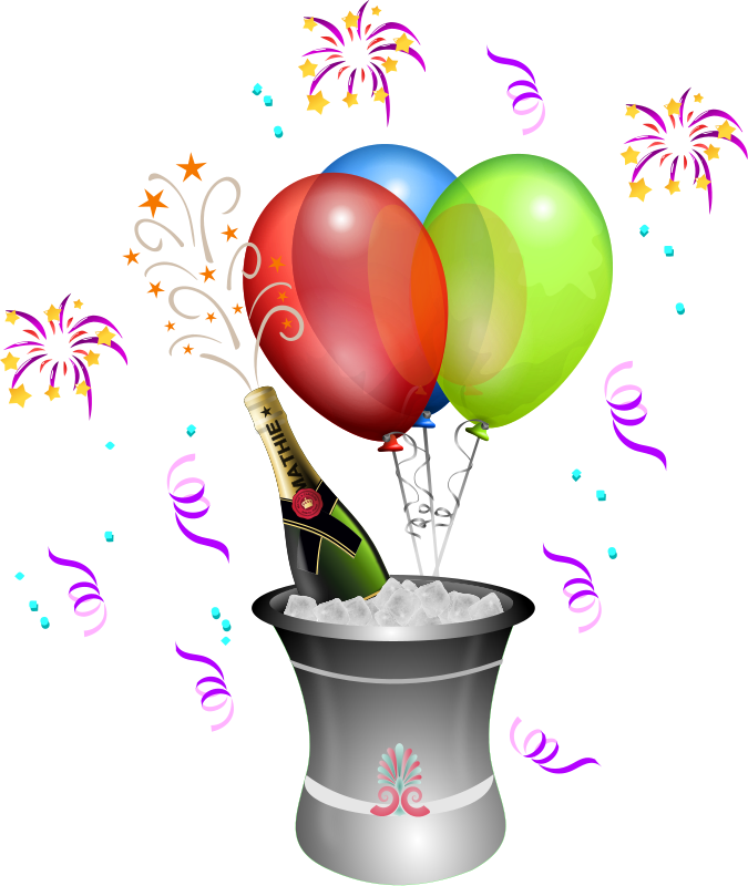 clip art free balloons and streamers - photo #50