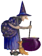 sorceress stirring cauldren