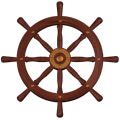 nautical stearing wheel