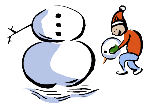 Making Snowman