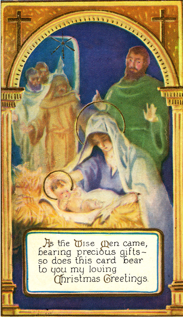 vintage nativity clip art - photo #18
