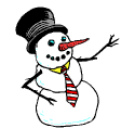 snow man animation