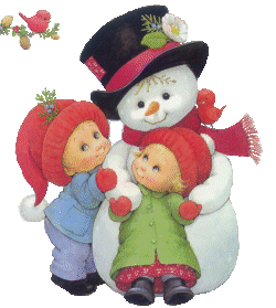 Frosty with children