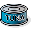 canned tuna - tin