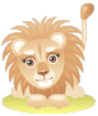 Cute Animated Lion