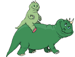Baby Dino And Mom