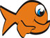 cartoon goldfish