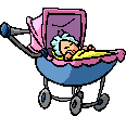 Vintage baby stroller for sale