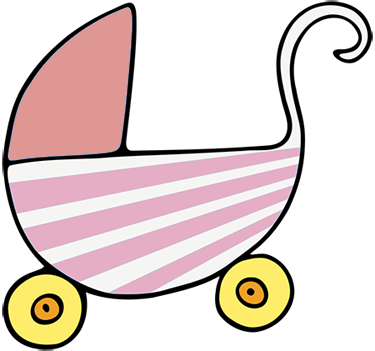 Pink Baby Buggy
