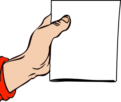 open hand clipart. enough you could open them