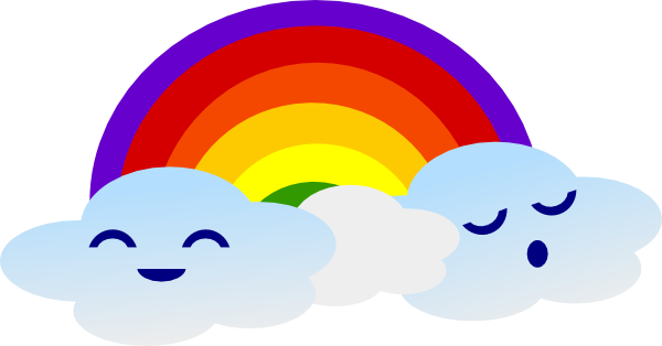 Free Rainbow Clipart - Animated Gifs, Vectors & Other ...