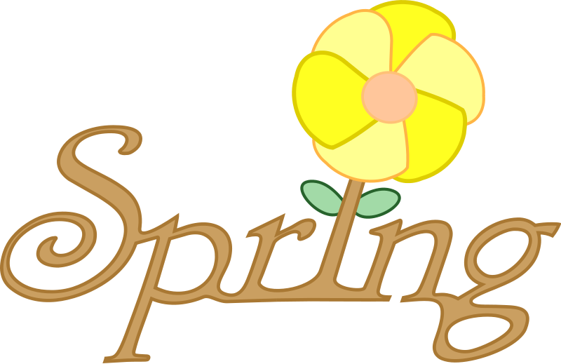 Spring Clipart - Graphics of the Renewal of Springtime