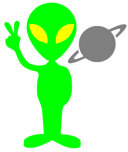 peaceful alien