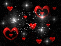 sparkling hearts