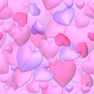 Pink heart backgrounds 6