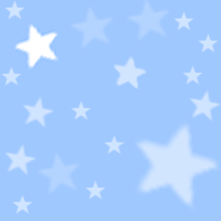 light blue stars