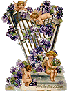 decorative harp