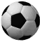 spinning soccer ball