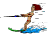 Water Skiing Animated