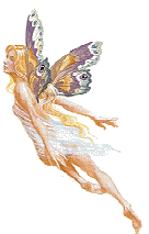 faery with butterfly wings