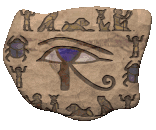eye of Horus in hieroglyphs