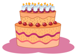 eleventh birthday cake
