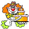 birthday clown animation