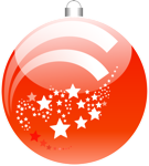 Red Christmas Ornament