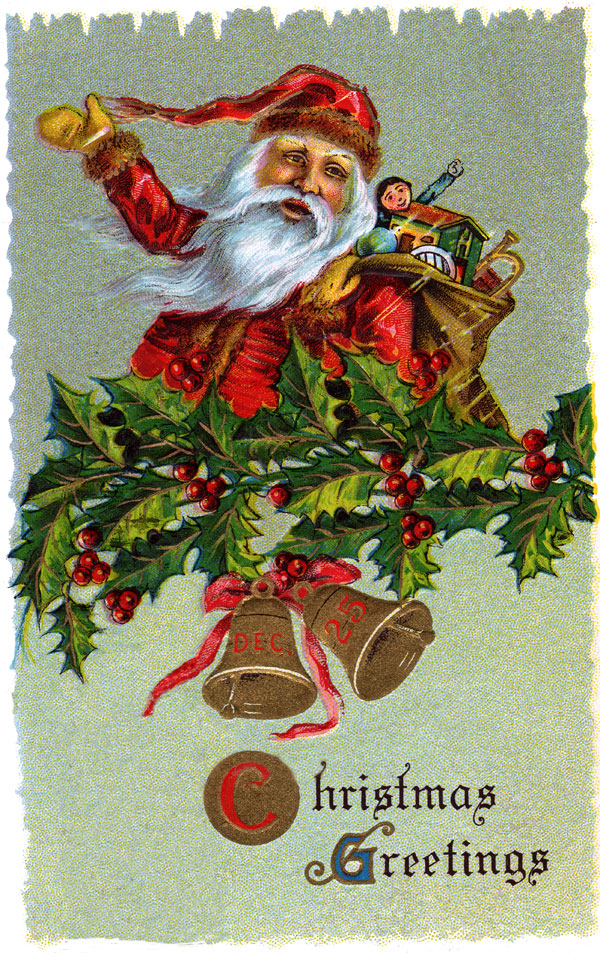 Free Victorian Christmas Clipart