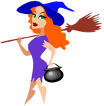 Sexy Red Headed Witch