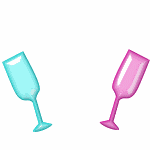 wine glass animation