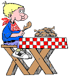 Boy Eating Piknik