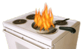Cooking Fire Animation