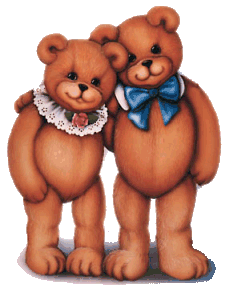 a loving bear couple
