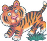 surprised tiger cartoon