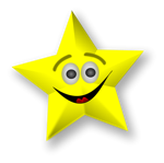 Smiling Gold Star