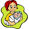 mom and newborn