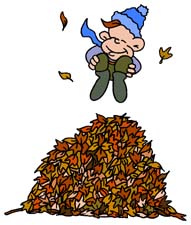 Jumping In Leaves
