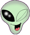 animated winking alien