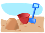 Sand Pail and Shovel