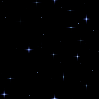 night sky filled with stars