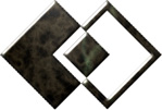 black and white marble button